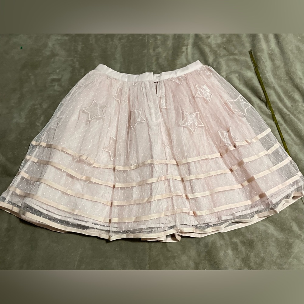 RED Valentino Layered Ruffle Skirt Size NWOT